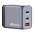 Verbatim, Ładowarka GaN USB 3.0, USB C, szara, 65 W, C,G,A, 32201