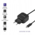 Qoltec Ładowarka sieciowa 17W 5V 3.4A USB + USB typ C