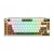 ROYAL KLUDGE RK L75 Palm Green Gaming Keyboard Beige switch