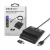 Qoltec Inteligentny czytnik chipowych kart SCR-0636 USB 2.0 +USB-C