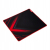 Marvo Podkładka pod mysz, Blaze M, czarno-czerwona, 350 x 300 x 3 mm