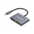 CANYON HUB DS-3 3 w 1 USB-C Ciemnoszary