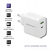 Qoltec Ładowarka sieciowa 45W 5-20V 2.4-3A USB typ C PD USB 3.0 Biała