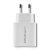 Qoltec Ładowarka sieciowa 18W 5-12V 1.5-3A USB typ C PD USB QC 3.0 Biała