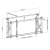 Uchwyt Maclean, Do TV, Video Wall, Max Digital Signage, Max VESA 600x400, 46