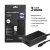 Qoltec Zasilacz do Samsung Sony 65W 3 wtyczki + kabel zasilający 52415