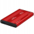 Qoltec Obudowa/kieszeń HDD/SSD 2.5" SATA3 USB 3.0 Czerwony 51860