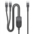 Verbatim kabel USB-C USB-C to Dual USB-C - 100W 1,5m czarny box 30279