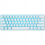 ROYAL KLUDGE RK61 White Gaming Keyboard Red switch