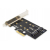 Digitus Kontroler M.2 NGFF/NVMe SSD PCIe3.0 SATA