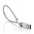 Verbatim USB kabel (3.1), USB A M - USB C (M), 0.3m, srebrny, box, 48868