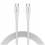 CANYON Kabel OnWire 60CL C-C 60W w oplocie 1m Biały
