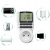 Qoltec Elektroniczny programator czasowy PC0628 3680W 16A LCD 50628