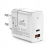 Genius Zasilacz / sieciowy adapter 65W, 2-portowy, USB-C, USB-A, PD-65AC