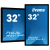 IIYAMA Monitor dotykowy 32 cale TF3215MC-B2 POJ. 30PKT. VA VGA HDMI DP IP65