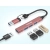 CANYON HUB DS-02 4 w 1 USB-A/C Różowy