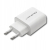 Qoltec Ładowarka sieciowa 18W 5-12V 1.5-3A USB typ C PD USB QC 3.0 Biała