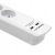 Qoltec Listwa antyprzepięciowa 4 gniazda 2 x USB 1.8m | Biała