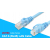 Unitek Y-C809ABL Patchcord UTP kat.6 niebieski 1m