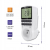 Qoltec Elektroniczny programator czasowy PC0628 3680W 16A LCD 50628