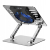 Podstawka pod laptop ART P12 alu.13/24/23cm reg.wys+kąta wentylator+LED