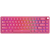 ROYAL KLUDGE R65 Berry Red Gaming Keyboard Cream Switch