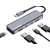 CANYON HUB DS-18 5 w 1 USB-C Szary