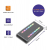 Qoltec Obudowa kieszeń na dysk M.2 SSD SATA NVMe RGB LED USB-C max 4TB
