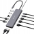 Verbatim USB (3.2) hub 13-port, długość przewodu 20 cm, 2x USB C, 6x USB A