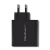 Qoltec Ładowarka sieciowa 63W 5-20V 1.5-3A USB typ C PD USB QC 3.0 Czarna