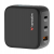 Verbatim, Mini ładowarka GaN z wyświetlaczem TFT 2 x USB-C / 1 x USB-A 65W