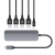 Unitek Aktywny hub USB-C 4xUSB 3.1 Gen1 microUSB