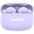 CANYON Słuchawki dokanałowe OnGo 9 Fioletowe ANC ENC USB C TWS
