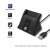 Qoltec Inteligentny czytnik chipowych kart SCR-0643 USB 2.0 +USB-C
