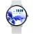 Canyon Jacky SW 69 biało niebieski smartwatch LTPS 1.3" IP68 25 sportów
