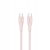 CANYON Kabel CC60SC10 C-C 60W 1m Silikonowy Różowo - Piaskowy