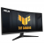 ASUS Monitor 34 cale VG34VQ3B WQHD 180Hz DP HDMI TUF 1500R