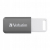 Verbatim USB flash disk USB 2.0 128GB DataBar szary 49456 do archiwizacji