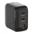 Verbatim, Mini ładowarka GaN z wyświetlaczem TFT 2 x USB-C / 1 x USB-A 65W