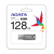 ADATA Pendrive UV350 128GB USB 3.1 Metallic AUV350-128G-RBK