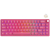 ROYAL KLUDGE R65 Berry Red Gaming Keyboard Cream Switch