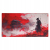 Marvo Podkładka pod mysz MONKA ZOWA XXL czerwono-biała, 1200 x 600 x 3.5 mm