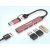 CANYON HUB DS-02 4 w 1 USB-A/C Różowy