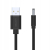 Unitek kabel zasilający USB - wtyk DC 3.5/1.35 mm