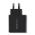 Qoltec Ładowarka sieciowa 45W 5-20V 2.25-3A USB typ C PD USB 3.0 Czarna