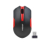 A4Tech Mysz bezprzewodowa G3-200N-1 Black+Red sensor optyczny A4TMYS46038
