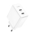 CUDY Ładowarka USB-C o mocy 40 W z 2 portami do telefonów, tabletów