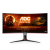 AOC Monitor CU34G2X/BK 34 cale VA 144Hz 1ms HDMIx2 DP