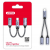 Unitek Adapter USB-C na 2 x port USB-C audio i 18W