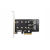 Digitus Kontroler M.2 NGFF/NVMe SSD PCIe3.0 SATA